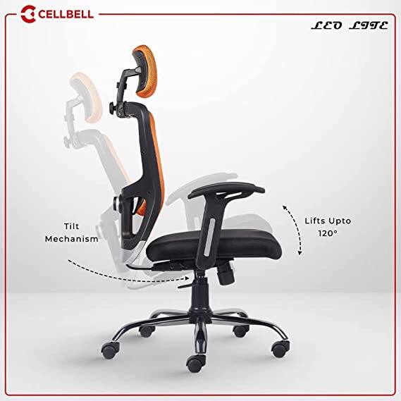 Cellbell CBHKFOC1303 C110 LEO Wave Mesh Executive Office High Back