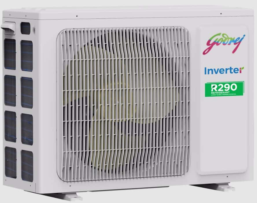 Godrej Ton Star Inverter Split White Copper Condenser Gic Ttc