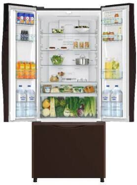 Hitachi L Frost Free Triple Door Refrigerator Brown R Wb Pnd