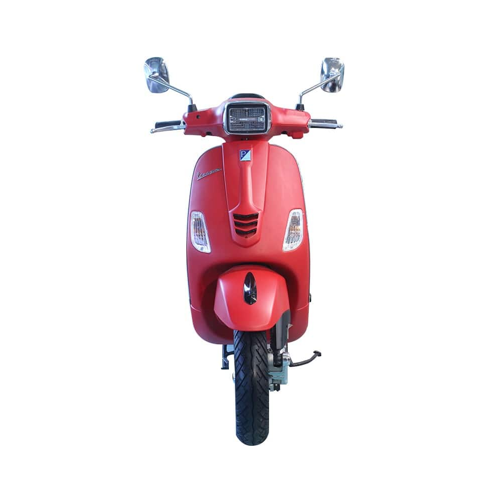 Vespa Sxl Matt Red Dragon On Emi Bajaj Mall