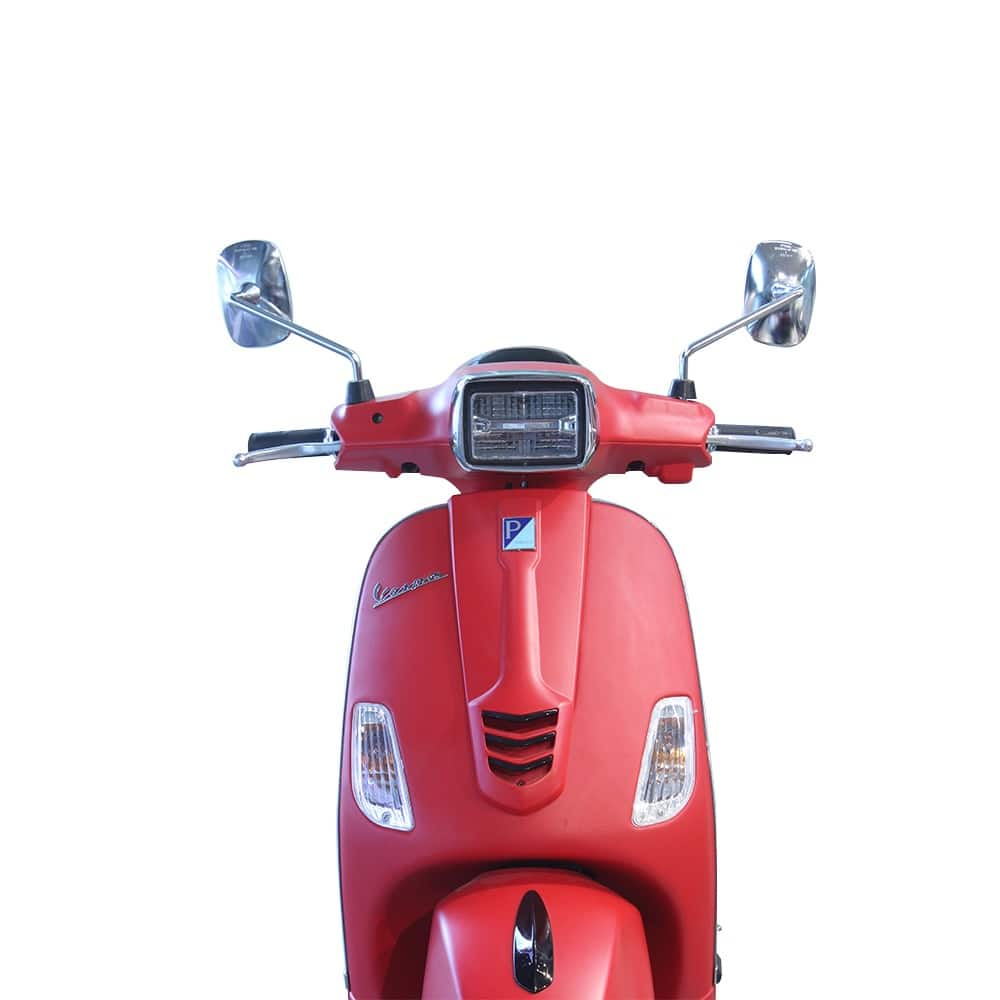 Vespa Sxl Matt Red Dragon On Emi Bajaj Mall