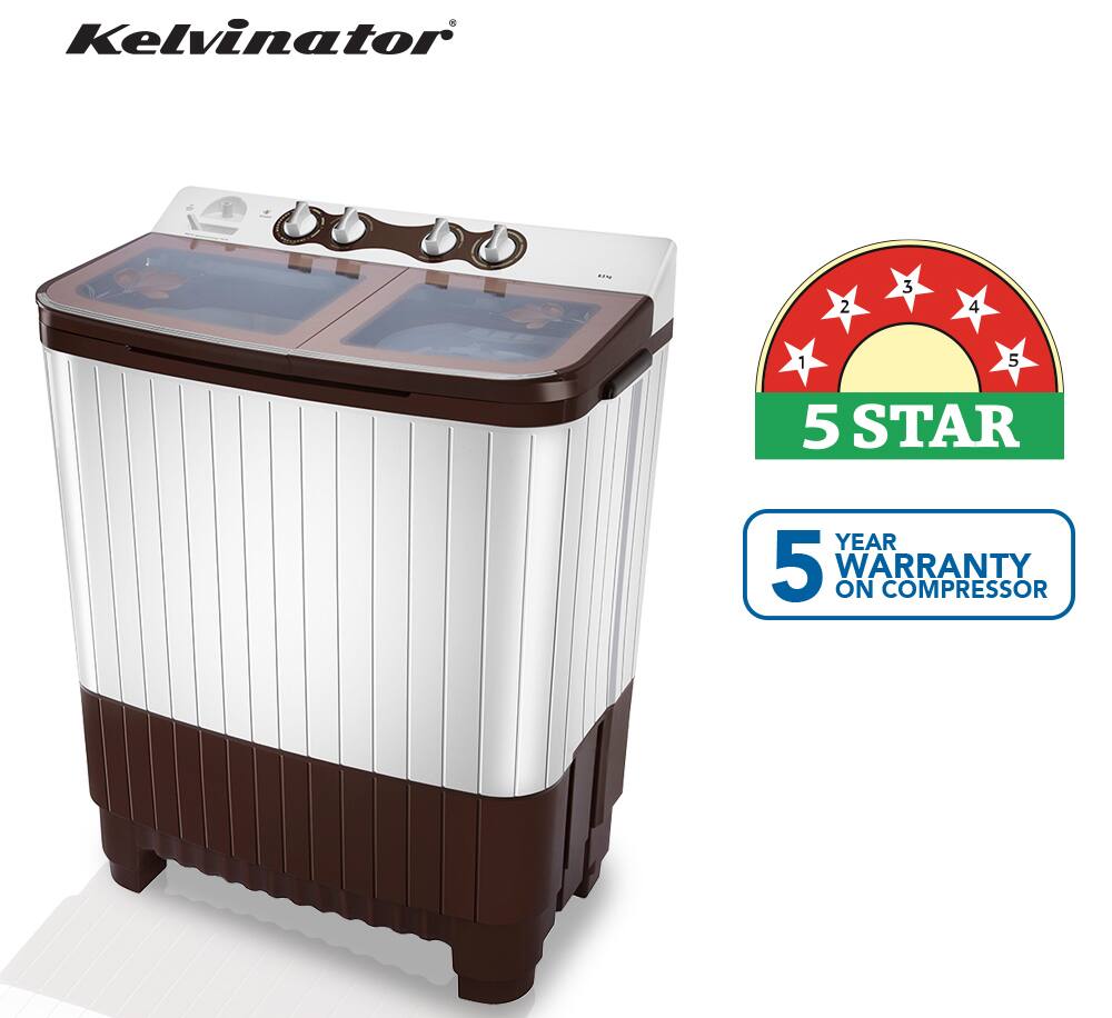 Buy Kelvinator Kg Semi Automatic Top Load Washing Machine Red Kws