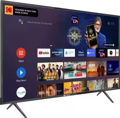 Kodak 108 Cm 43 Inch Full HD LED Smart TV Black Kodak 43FHDX7XPRO