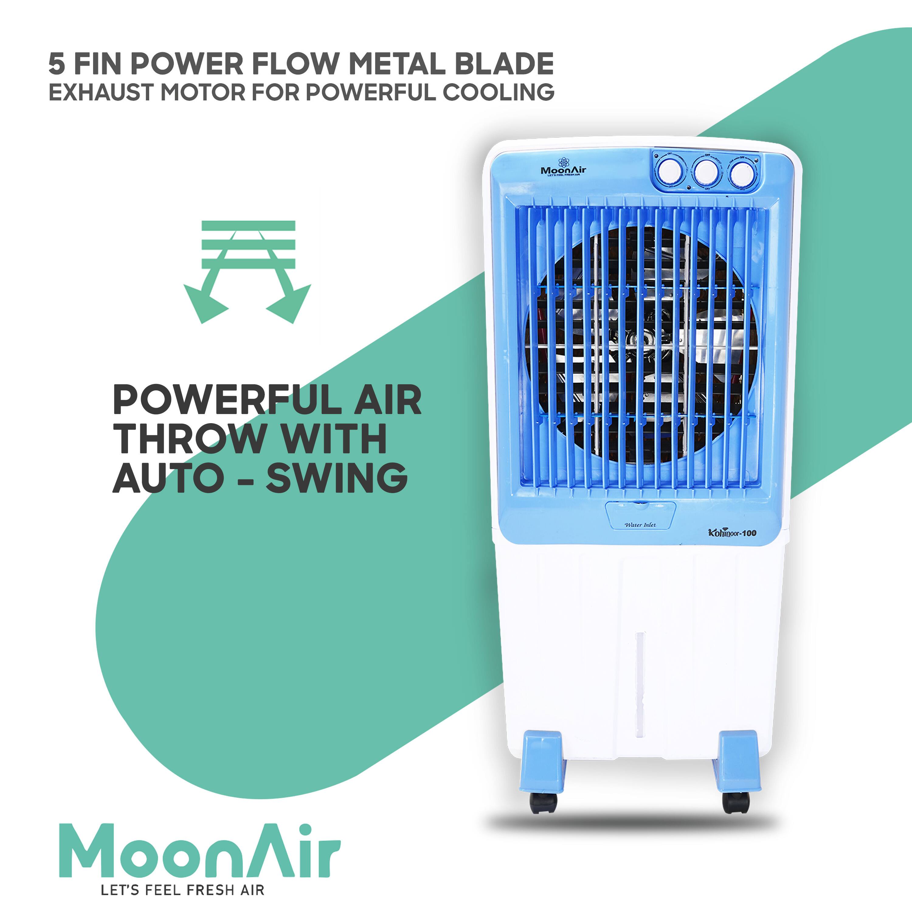 Moonair Plastic Kohinoor Desert Air Cooler With L Water Tank