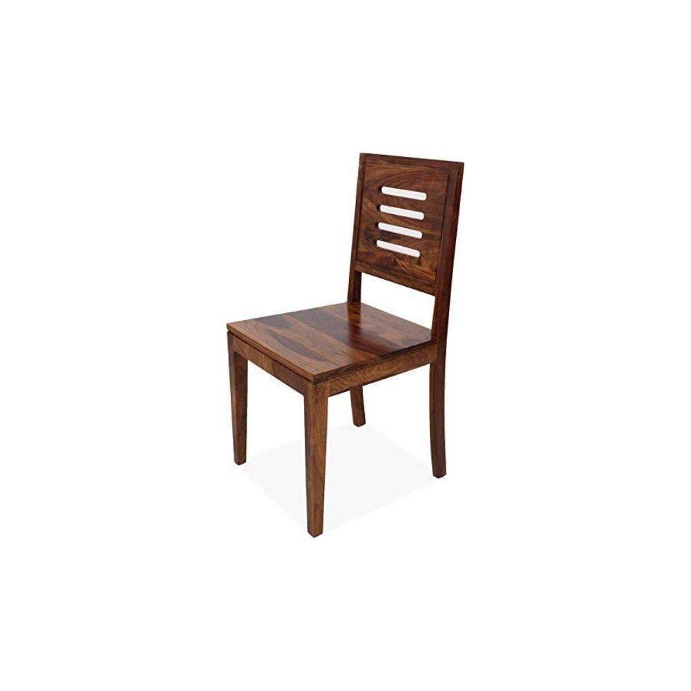 Aaram By Zebrs Modern Furniture Sheesham Indian Wood Dining Chairs