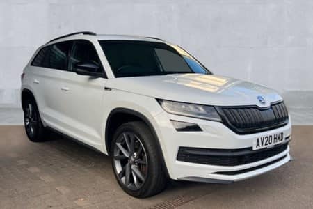 Skoda Kodiaq Sportline At Moon White Metallic