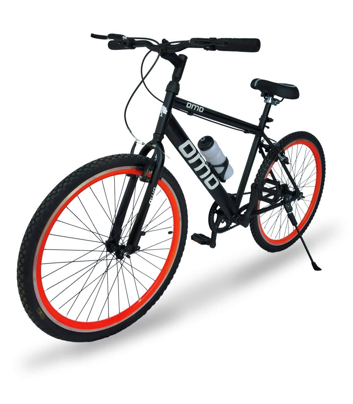 Omobikes 1.0 Hybrid City Cycle with Alloy Rims Orange Bicycles