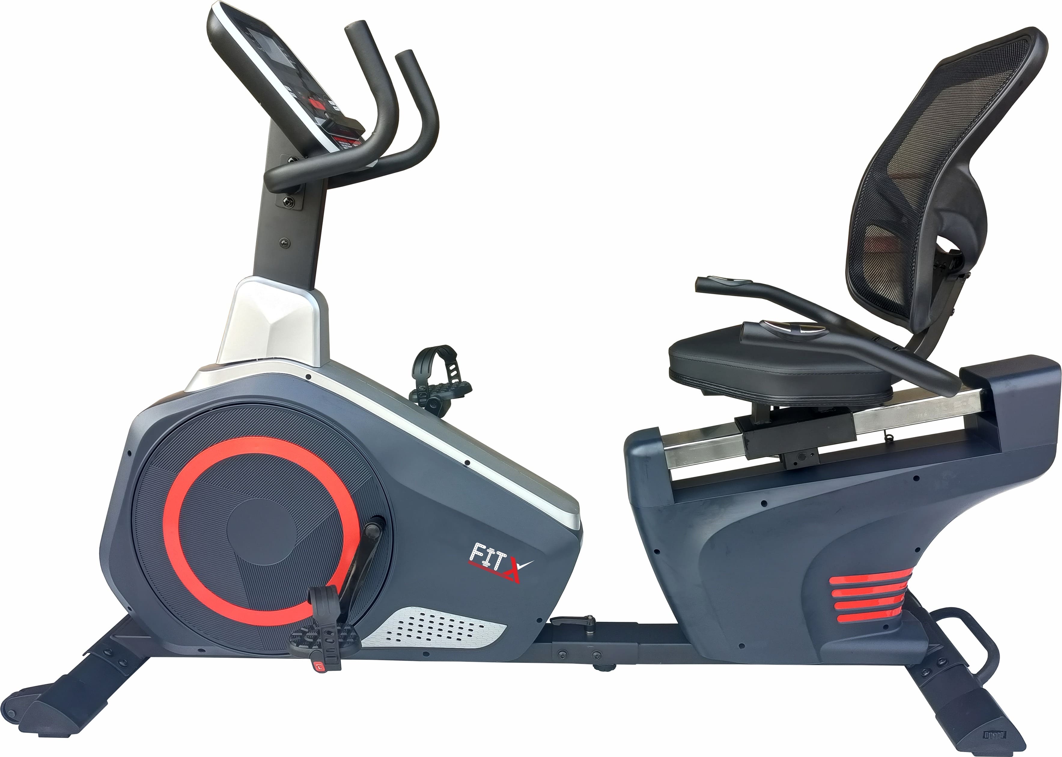 FITX Recumbent Bike REC-819 Exercise Bike on EMI | Bajaj Mall