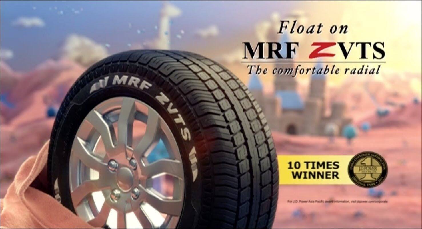 MRF ZVTS 145 80 R13 72S Tubeless Car Tyre Black on EMI Bajaj Mall