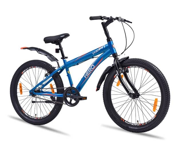 Blue and discount yellow mountain bike