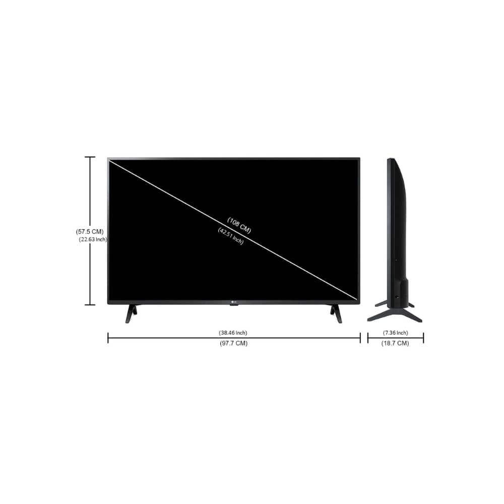 LG 109.22 cm (43 inch) Full HD Led Smart TV Black (43LM5650PTA) with ...