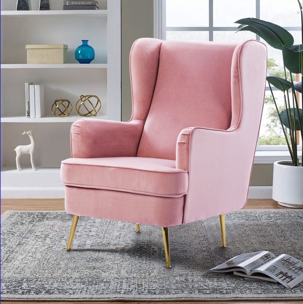 Blush best sale pink chair