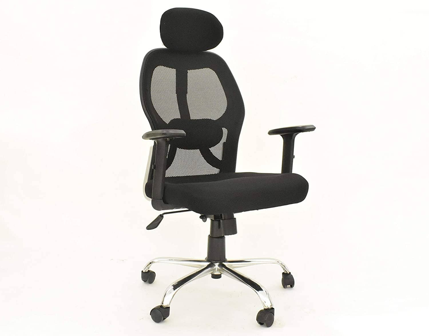 Danube Home Dario Office Chair Black online on EMI Bajaj Mall