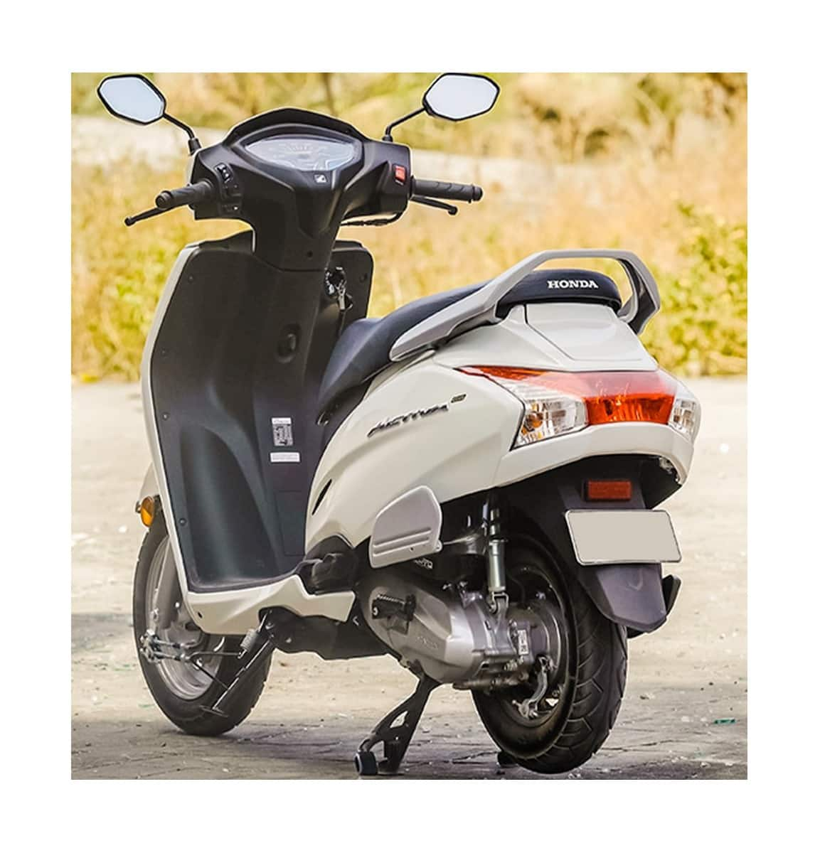 Honda Activa Dlx Pearl Precious White On Emi Bajaj Mall