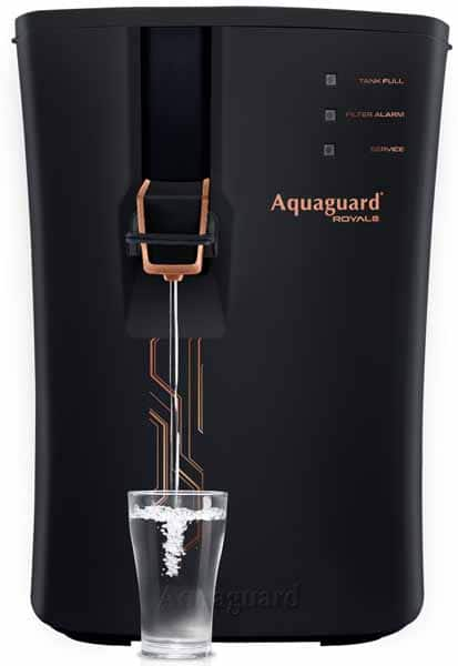 Aquaguard 5 Liter Storage Water Purifier Black Royale Rouvmtds Ss On Emi Bajaj Mall 