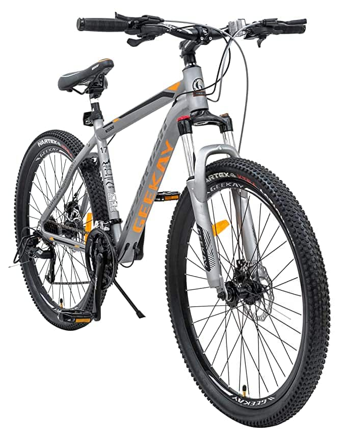 Geekay Spartan 26T 27.5T 21Speed Ltwoo Gears Alloy Frame 17 Inch Dual ...