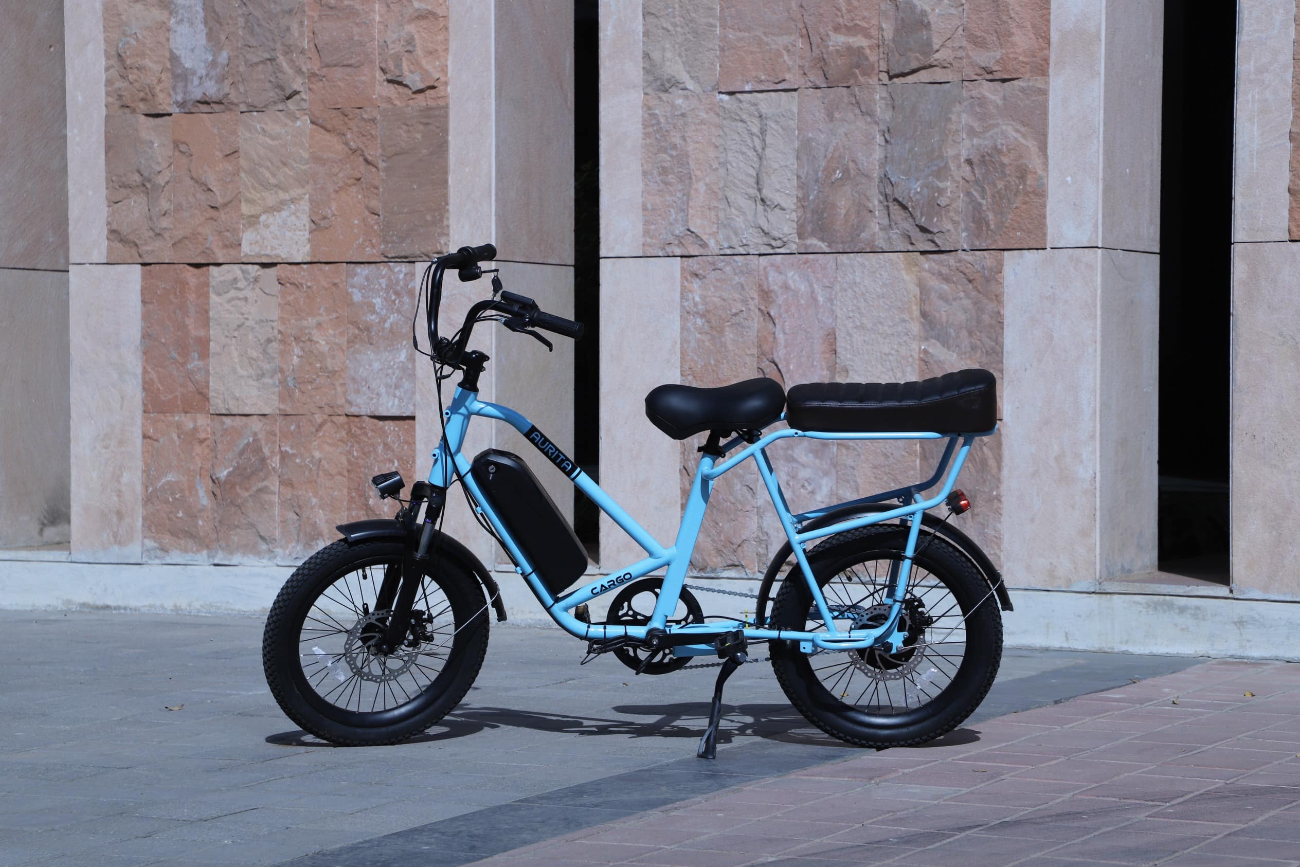 Aurita Infinity Electric Bike (City Bike, Blue) on EMI Bajaj Mall