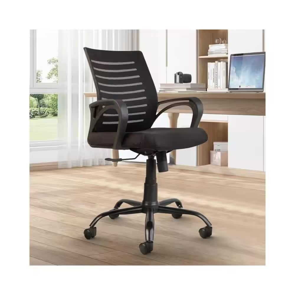 CELLBELL Desire C104 Mesh Mid Back Ergonomic Office and Study Chair Black on EMI Bajaj Mall