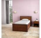 Godrej Adriana Single Size Bed With Storage (Walnut Finish)