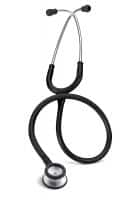 3M Littmann Classic II Pediatric Stethoscope, 2113, Standard-Finish Chestpiece, Black Tube, 28 inch