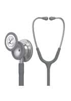 3M Littmann Classic III Stethoscope, 5621, Standard-Finish Chestpiece, Gray Tube, 27 inch