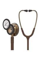 3M Littmann Classic III Monitoring Stethoscope, 5809, Copper-Finish Chestpiece, Chocolate Tube, 27 inch