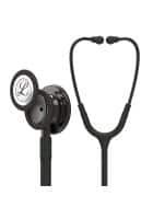 3M Littmann Classic III Stethoscope, 5811, Smoke-Finish Chestpiece, Black Tube, 27 inch