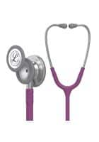 3M Littmann Classic III Stethoscope, 5831, Standard-Finish Chestpiece, Plum Tube, 27 inch