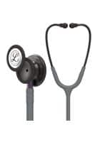 3M Littmann Classic III Monitoring Stethoscope, 5873, Smoke Chestpiece, Gray Tube, Violet Gray Stem