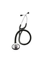 3M Littmann Master Cardiology Stethoscope, 2160, Standard-Finish Chestpiece, Black tube, 27 inch