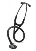 3M Littmann Master Cardiology Stethoscope, 2176, Smoke-Finish Chestpiece,Black Tube, 27 inch