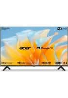 Acer 109 cm (43 inch) (4k) Ultra HD Smart LED Google TV Black (AR43GR2851UDFL)