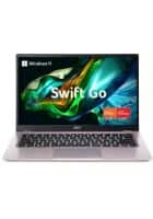 Acer Swift Go 14 Ryzen 5 Hexa Core 8 GB RAM/ 512 GB SSD/ Windows 11 Home/ 14 Inch Laptop (Prodigy Pink, NXKG5SI003)