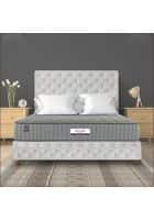 Amore Spine Double Orthopedic High Resilience, Memory Foam Mattress (75x48x8 Inches)