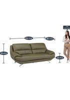 Apka Interior 2 Seater Sofa in Olive Green Colour