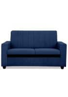 Apka Interior Fabric 5 Seater Sofa (Finish Color - BLUE, Rectangular, Slide Shape)