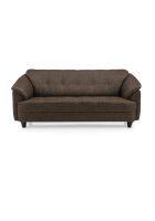 Apka Interior 3 Seater Sofa In Brown Colour