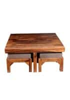 Apka Interior 4 Seater Coffee Table Set