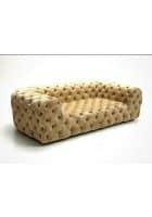 Apka Interior Chesterfield Sofa In Cream Colour