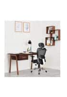 Apka Interior Cleo X Series High Back Mesh Ergonomic Office Chair (Black)