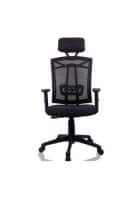 Apka Interior Geelong High Back Revolving Office Chair (Black)