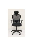 Apka Interior High Back Revolving with Arm Office Chair (Black)