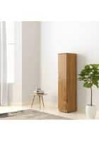 Apka Interior Leonardo Single Door Wardrobe in Engineered Wood (Honey Finish)