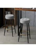 Apka Interior Monet Contemporary Cafe Stool (Black)