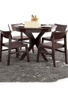 Apka Interior Pure Sheesham Wooden Dining Table Set