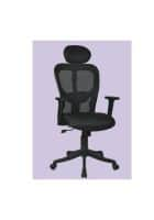 Apka Interior Revolving High Back Office Chair (Black)