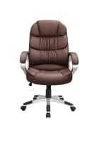 Apka Interior Revolving Vienna Office Chair (Brown)