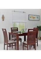 Apka Interior Solid Wood 4 Seater Dining Set