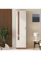 Apka Interior Stylo Single Door Wardrobe in Engineered Wood (Frosty White)