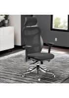 Apka Interior Tauras Revolving Office Chair (Black)